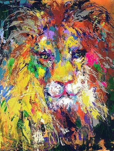 Leroy Neiman Portrait of the Lion